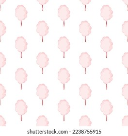 Colorful cotton candy. Seamless vector pattern Eps 10