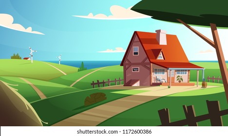 132,134 Cartoon country background Images, Stock Photos & Vectors ...