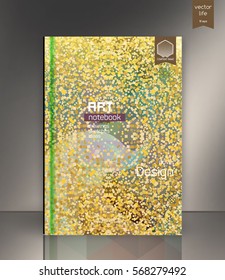 Colorful cover. Background for  books.