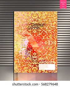 Colorful cover. Background for  books.