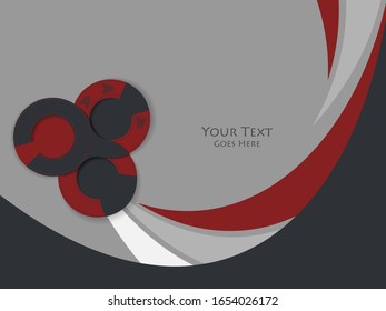 Colorful cover design. Modern vector illustration with copy space. Bright elements for your work. Modern vector business template. Eps10