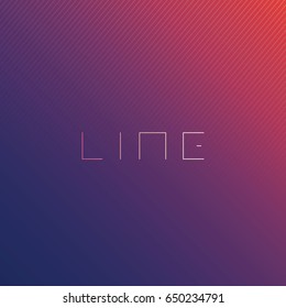 Colorful Cover Design Template with horizontal lines and abstract Blurred Background