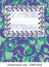 colorful cover for notebooks, Notepad, vector template, diary
