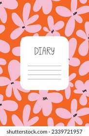 Colorful cover page templates for print products, stationery, notebooks, workbooks, diaries, brochures, planners. Vector illustrations, layout background composition