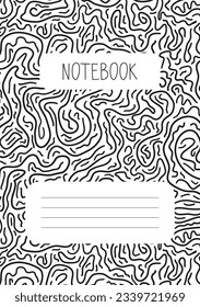 Colorful cover page templates for print products, stationery, notebooks, workbooks, diaries, brochures, planners. Vector illustrations, layout background composition
