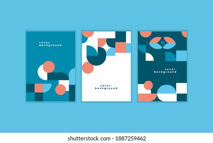 colorful cover template abstract pattern background, annual report your flyer, brochure, poster or banner