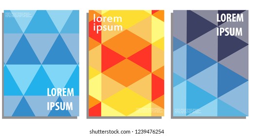 Colorful covers design