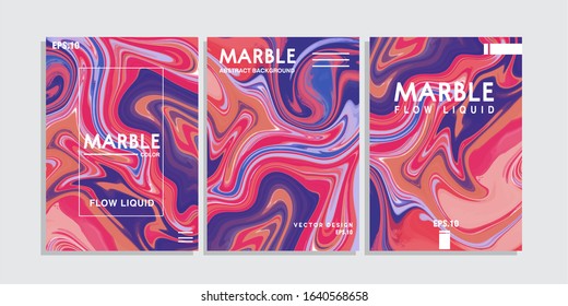 Colorful covers design set. Abstract shapes, holographic, fluid and liquid colors, trendy gradients. Futuristic vector posters, bundle background