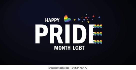 Colorful Creation Illustration the Spirit of Pride Month for the LGBT Community