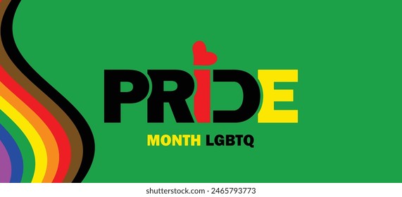 Colorful Creation LGBTQ Pride Month Vector Artwork