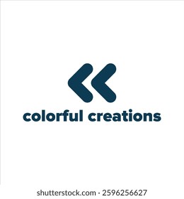 Colorful Creations vector Logo design
