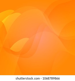 Colorful creative abstract bright vibrant vector background with wavy lines. Decorative design texture for web, poster, banner, flyer, business card.