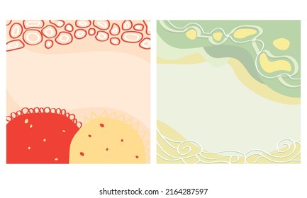 colorful creative background shapes modern