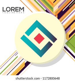 Colorful Creative Design Logo Vector Illustration