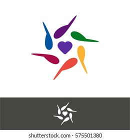 colorful creative logo studio icon vector 