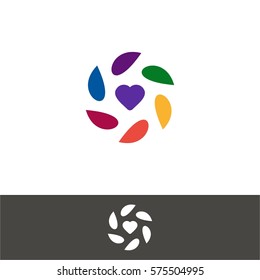 colorful creative logo studio icon vector 