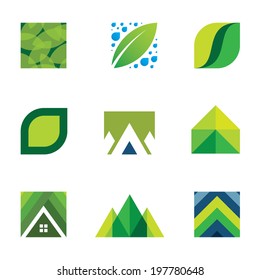 Colorful creativity inspiration design for professional company vector logo icons