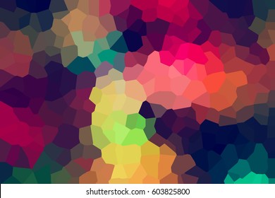 Colorful crystallize abstract background, Vector illustration