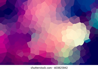Colorful crystallize abstract background, Vector illustration