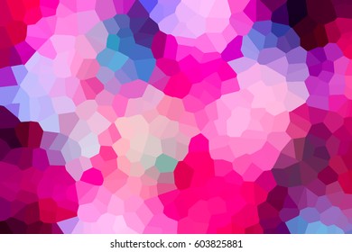 Colorful crystallize abstract background, Vector illustration