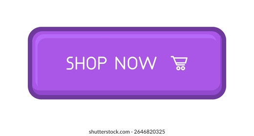 Botão CTA colorido com texto: Compre agora.
