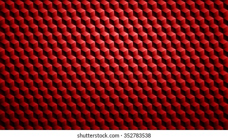 Colorful cube vector background.