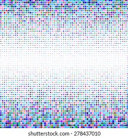 Colorful Cubes Background. Halftone theme