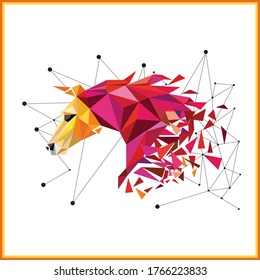 colorful Cubic Hors vector Illustration 