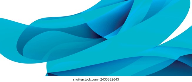 Colorful curve design concept. Vector Illustration For Wallpaper, Banner, Background, Card, Book Illustration, landing page