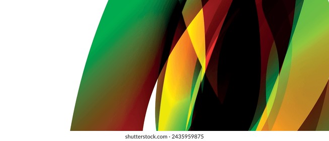 Colorful curve design concept. Vector Illustration For Wallpaper, Banner, Background, Card, Book Illustration, landing page
