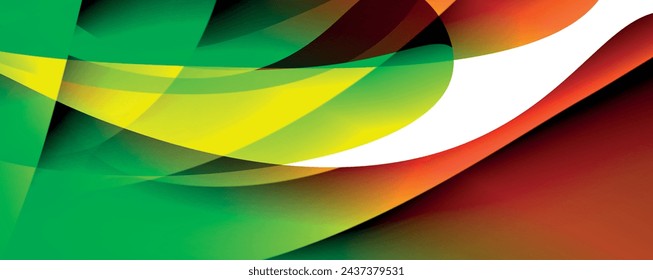 Colorful curve design concept. Vector Illustration For Wallpaper, Banner, Background, Card, Book Illustration, landing page