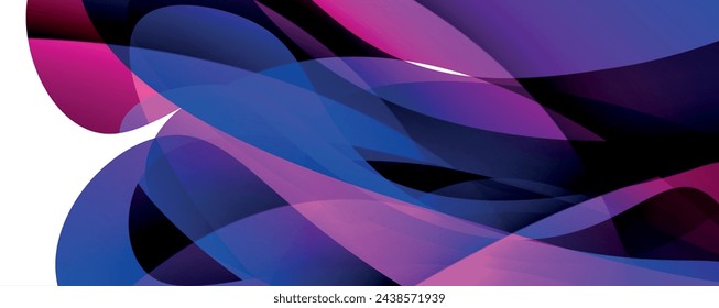 Colorful curve design concept. Vector Illustration For Wallpaper, Banner, Background, Card, Book Illustration, landing page