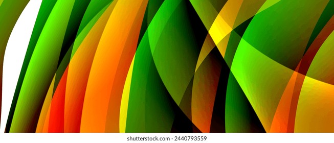 Colorful curve design concept. Vector Illustration For Wallpaper, Banner, Background, Card, Book Illustration, landing page