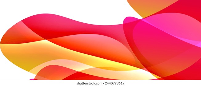Colorful curve design concept. Vector Illustration For Wallpaper, Banner, Background, Card, Book Illustration, landing page