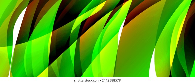 Colorful curve design concept. Vector Illustration For Wallpaper, Banner, Background, Card, Book Illustration, landing page