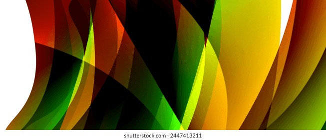 Colorful curve design concept. Vector Illustration For Wallpaper, Banner, Background, Card, Book Illustration, landing page