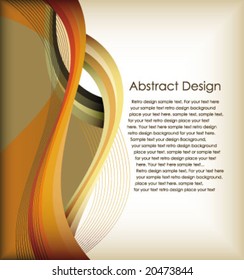 colorful curve lines movement background