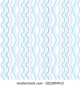 colorful cute baby and fish pattern for banner or brochure