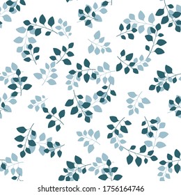 Colorful cute christmas elements seamless pattern background