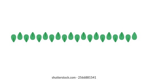 Colorful and cute floral border line illustrations. ornament text dividers, arrows, flourishes and laurel vector design elements set for decoration. Suitable for poster, card, invitation, flyer. Flat 