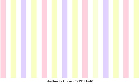 Colorida linda ilustración vectorial de fondo pastel.