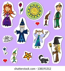 Colorful Cute Stickers Collection for Kids