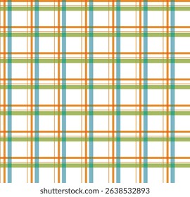 Colorful and cute striped check pattern background. Pattern graphic used for wallpaper, tile, fabric, textile, interior.