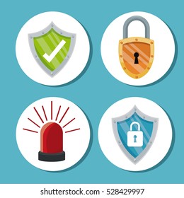Colorful cyber security system design