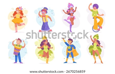 The Colorful Dance Performers Showcase Vibrant Costumes and Dynamic Movements of Artistry