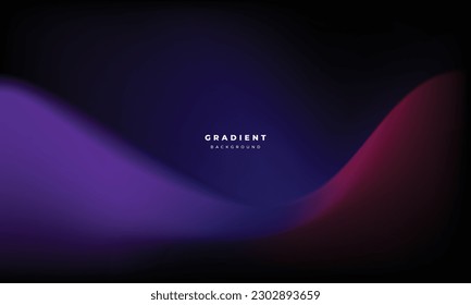 Colorful dark mesh gradient background template copy space. Suitable for poster, banner, landing page, leaflet, pamphlet, cover, or booklet.