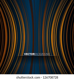 Colorful dark striped background - Vector illustration