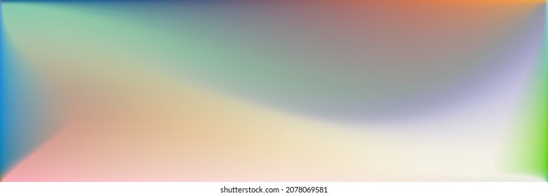 Colorful Dark Wavy Gradient Mesh. Multicolor Water Blank Wavy Gradient Mesh. Vibrant Natural Bright Smooth Surface Illustration. Rainbow Vivid Horizontal Lines Backdrop. Color Office Background.