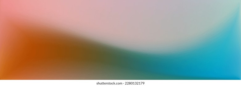 Colorful Dark Wavy Gradient Mesh. Rainbow Color Bright Wavy Gradient Mesh. Multicolor Blurred Background. Natural Water Modern Design Backdrop. Vivid Blank Vibrant Smooth Surface Illustration.