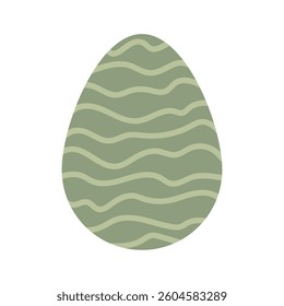 Colorful decorated Easter eggs with floral, geometric, and seasonal patterns. Flat illustration style. Easter celebration and springtime holiday concept.